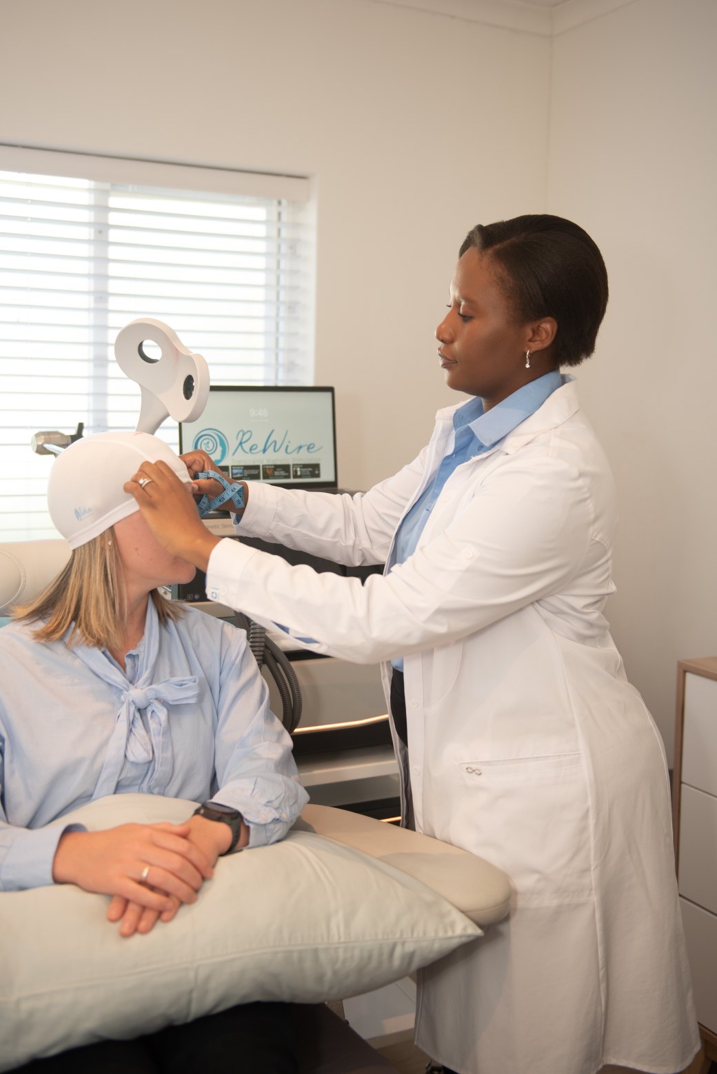 Calm TMS treatment setting